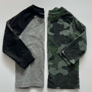 CAT & JACK long sleeve t-shirt bundle 18M